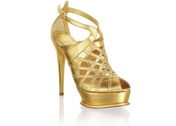 Anna Dello Russo at HM Strappy High Heels