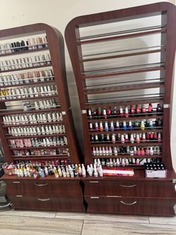 Nail Polish Display Rack with Drawers