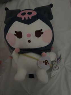 Kuromi x Kanahei Small Animals Plush 12” Taito Sanrio Arcade Prize w/ Tag