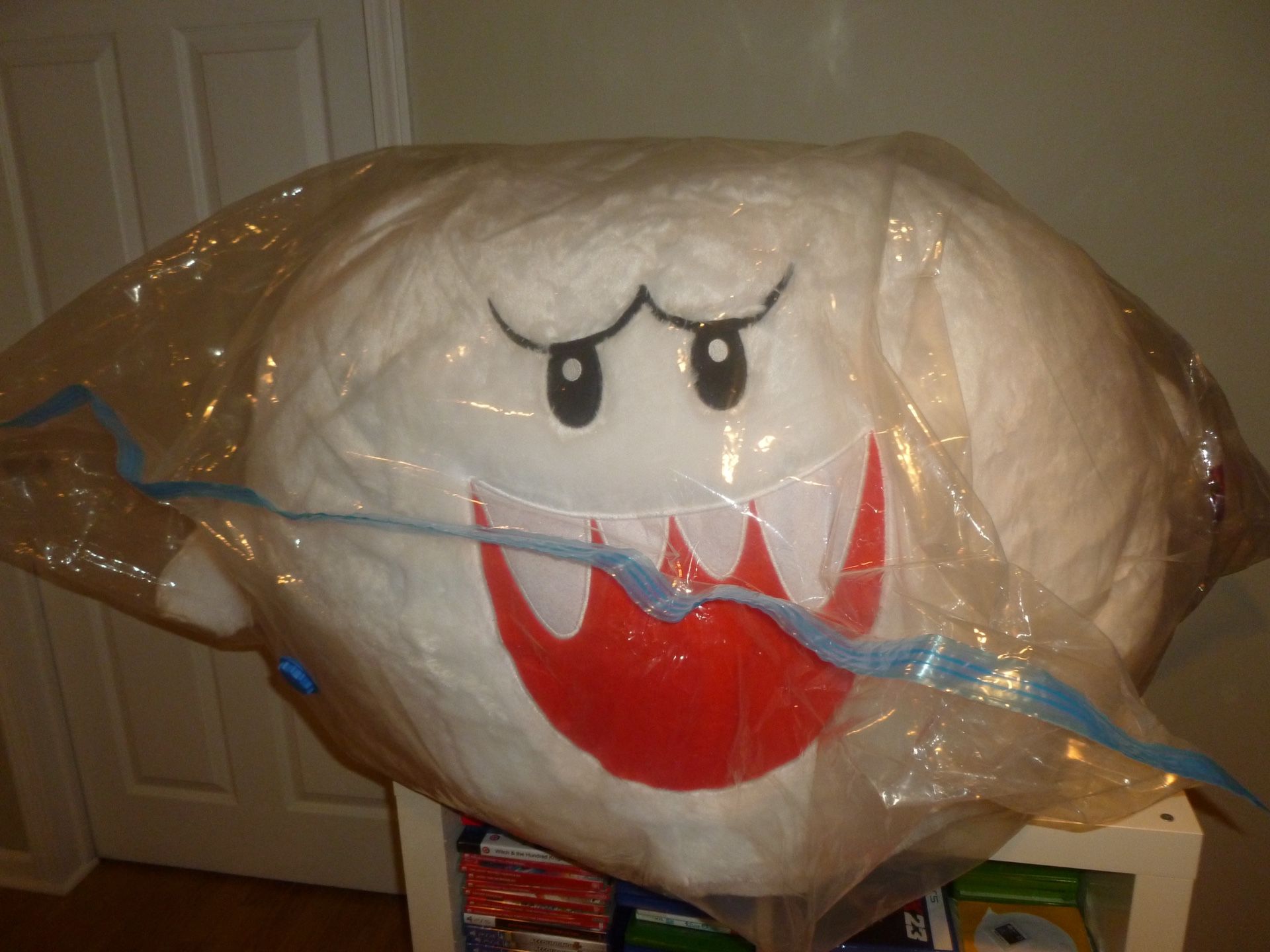 Official Nintendo Giant Super Mario Boo Bean Bag Chair Plush