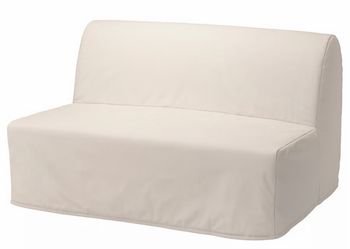 LYCKSELE LÖVÅS Sleeper sofa, Ransta natural