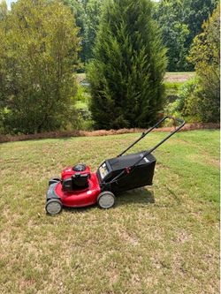 Troy-Bilt 21” Push Mower with a Briggs & Stratton engine