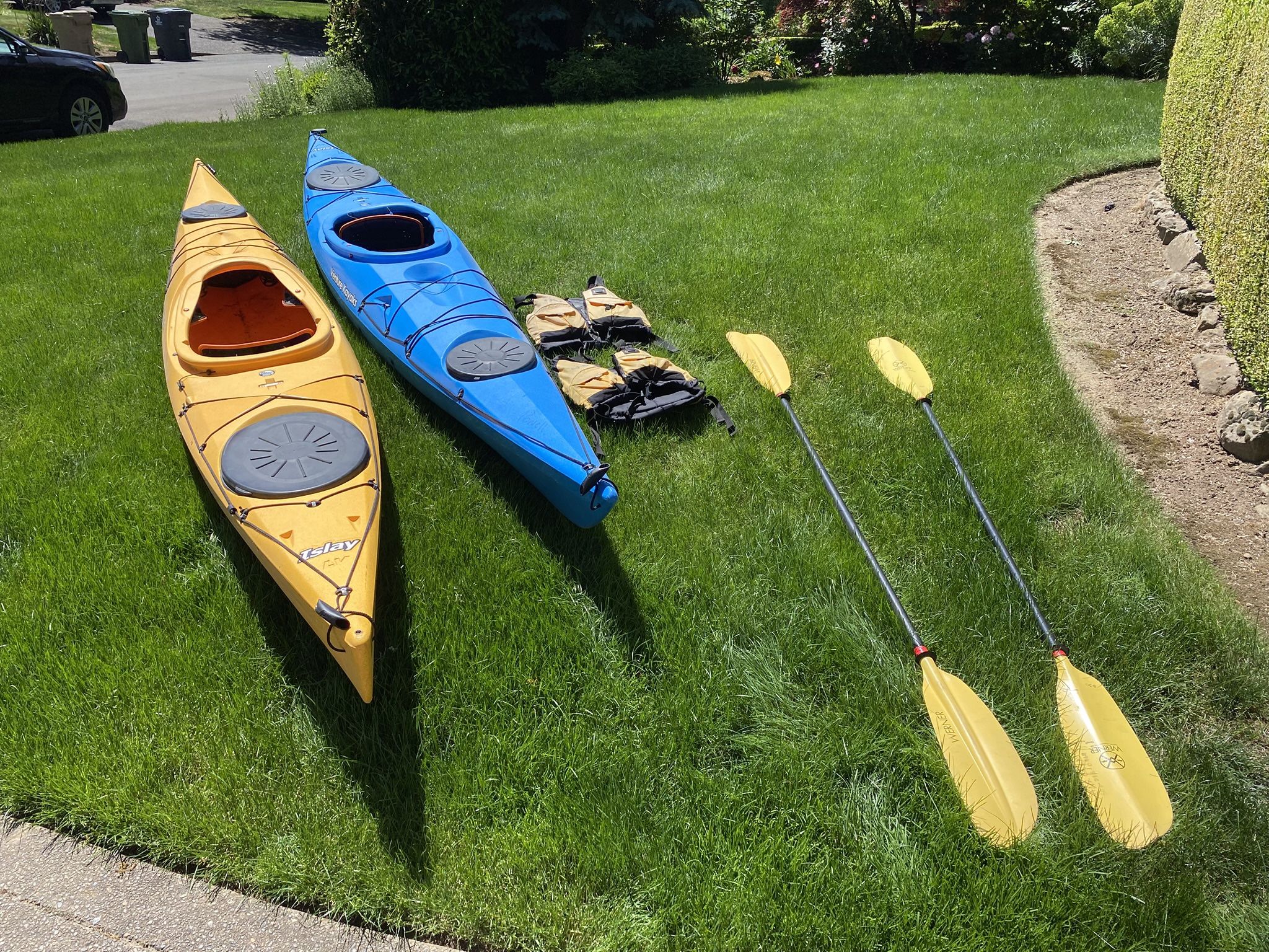Venture Islay 14 Touring Kayak Set