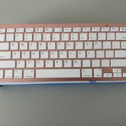 Bluetooth keyboard Rose Gold