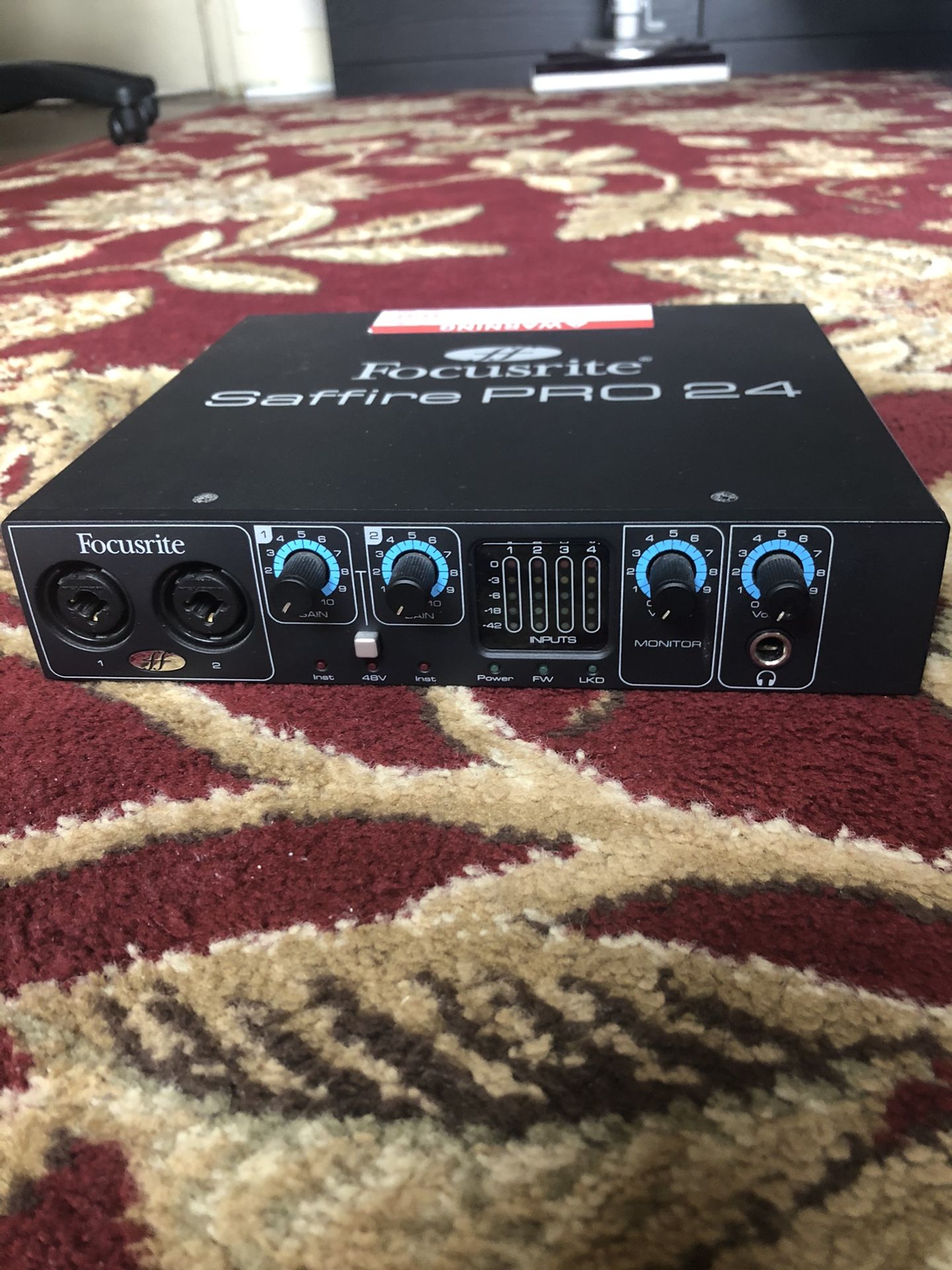 Saffire Pro 24 Audio Interface
