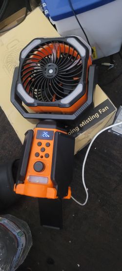 NEW PORTABLE RECHARGEABLE FAN