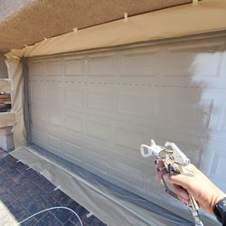 Painter Paint Garage Door Front Door