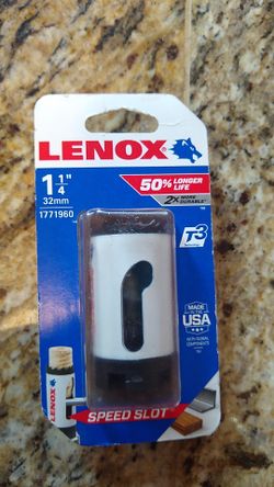 1 1/4 Lenox hole saw