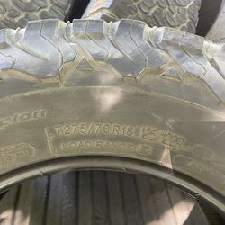 Bfgoodrich 275/70/R18 35%