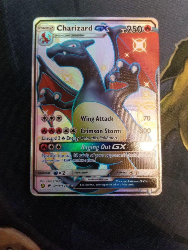 Shiny Charizard GX