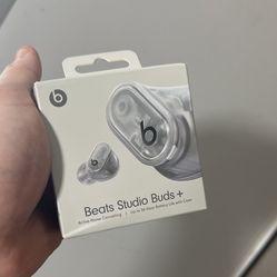 Beats Studio Buds + True Wireless Noise Cancelling Earbuds - Transparent Brand New 