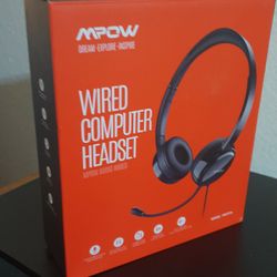 Mpow WIRED COMPUTER HEADSET