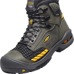 KEEN Utility Men's Troy 6" KBF Composite Toe Waterproof Work Boot