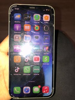 I phone 12 light green