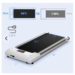 UNDER DESK TREADMILL WITH REMOTE CONTROL NEW IN BOX