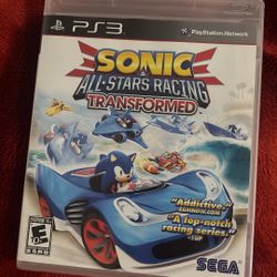 Sonic All-Stars Racing Transformed for the PlayStation 3 