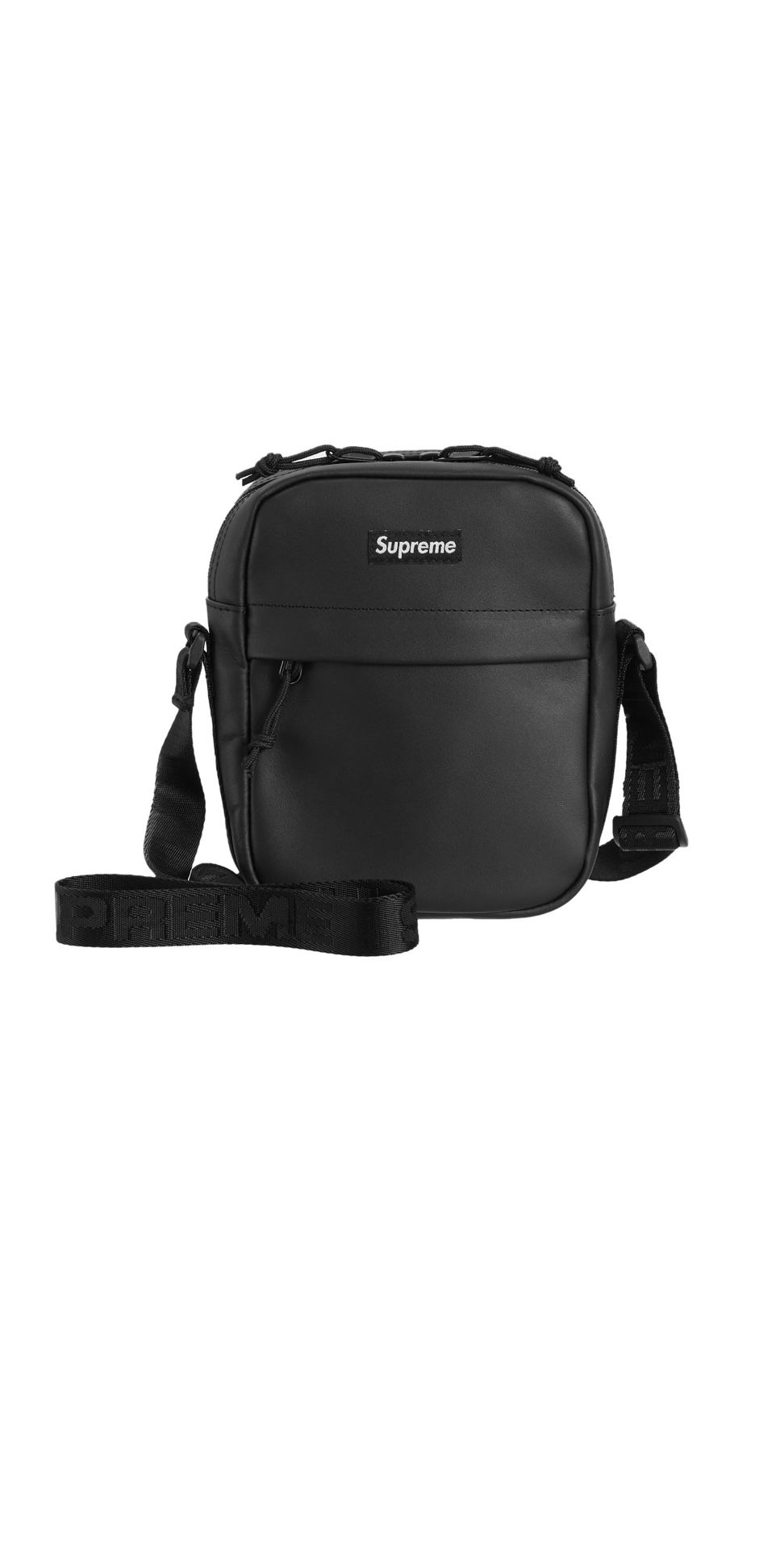 Supreme Leather Shoulder Bag
