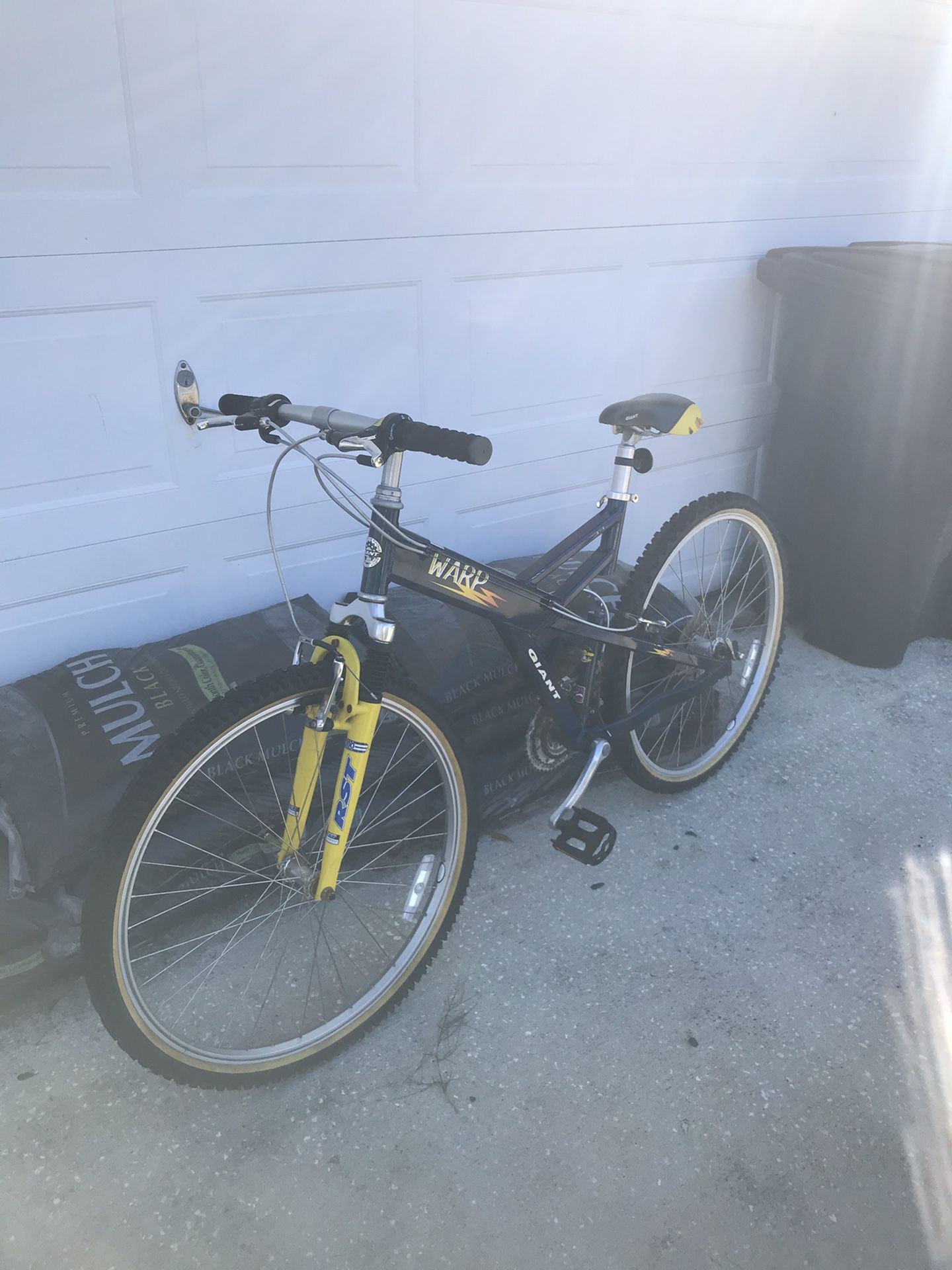Vintage 1998 GIANT WARP DS-ONE MOUNTAIN BIKE FRAME for Sale in