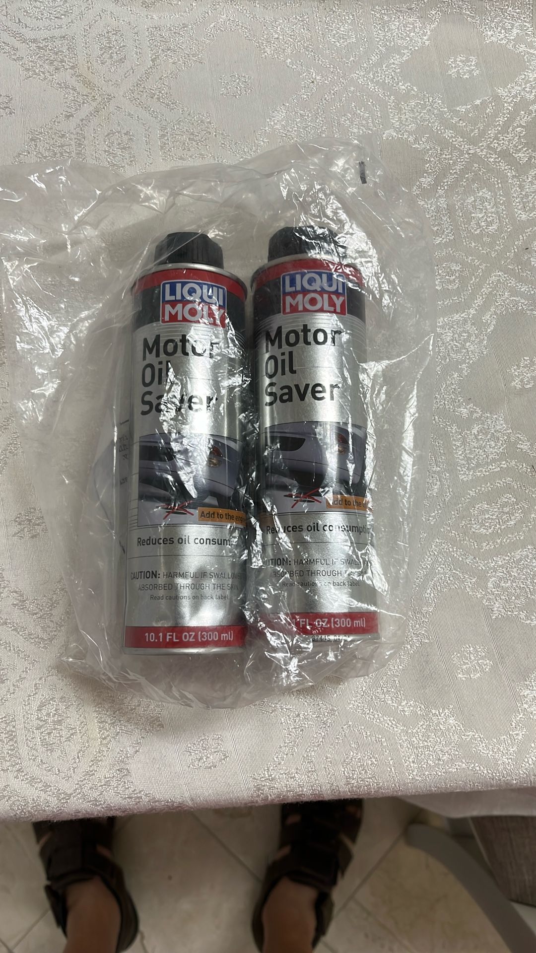 Liqui Moly New Motor Oil Saver 2 Bottles Part # 2020