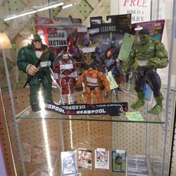 Marvel Legends For Sale!! At Plano Antique Mall