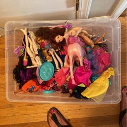 Barbies And Clothes 