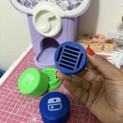 Nintendo Switch Game Card Holder | 3D Printed | Blue & Green