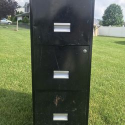 Black Filing cabinet