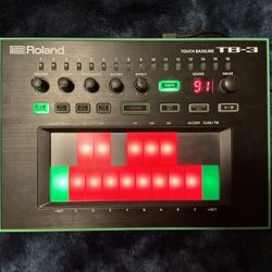 Roland TB-3 Touch Bassline Synthesizer + New OEM Power Supply