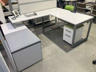 Executive Workstation Collection – L-Shaped & U-Shaped Desks – From $599.99 📦 Florida