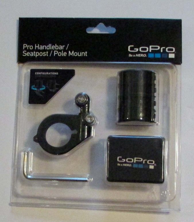 NEW: 30
Pro Handlebar / Seat Post / Pole Mount - by GoPro SKU: 170916C