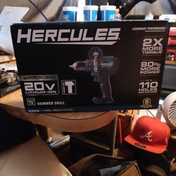 20v Hercules Hammer Drill (Tool Only)