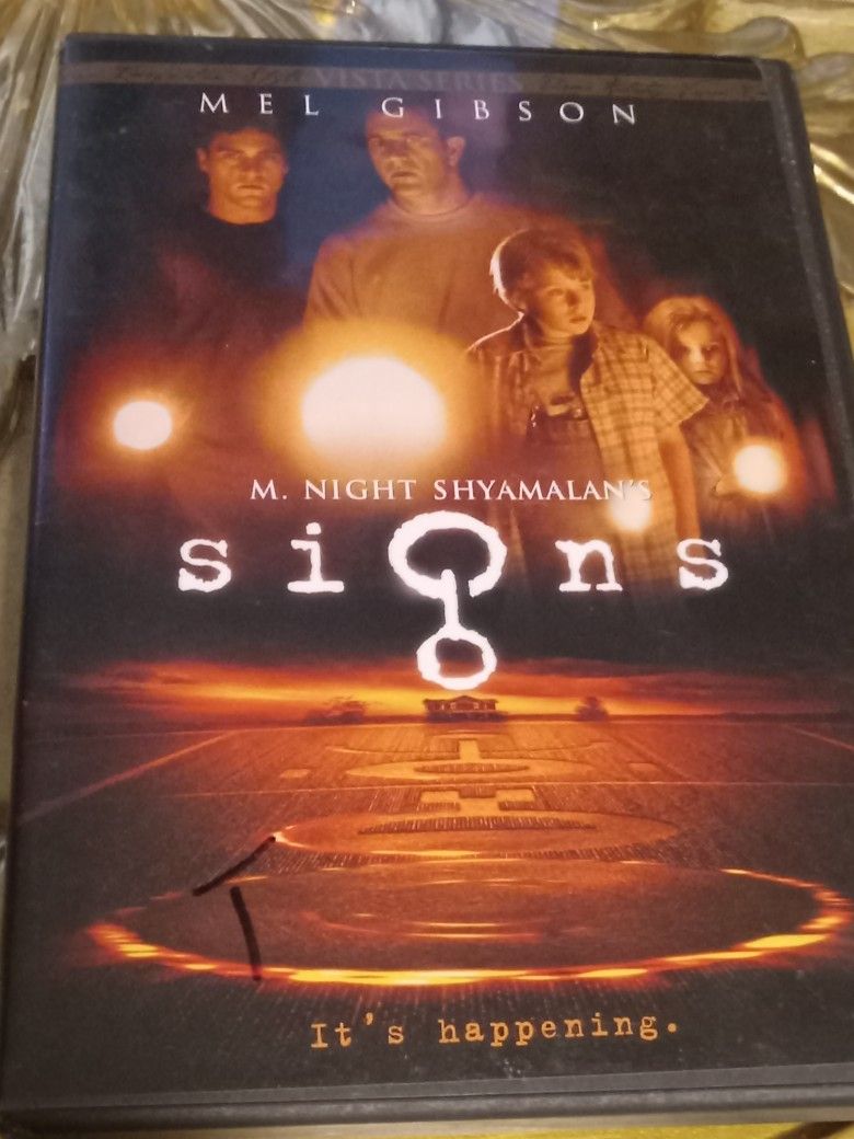 Signs DVD Movie Rated Pg