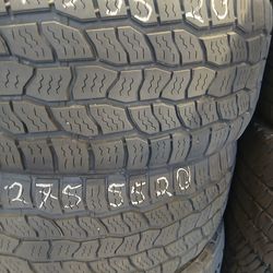 275/55/20 Cooper Discoverer AT3 Tires (2)