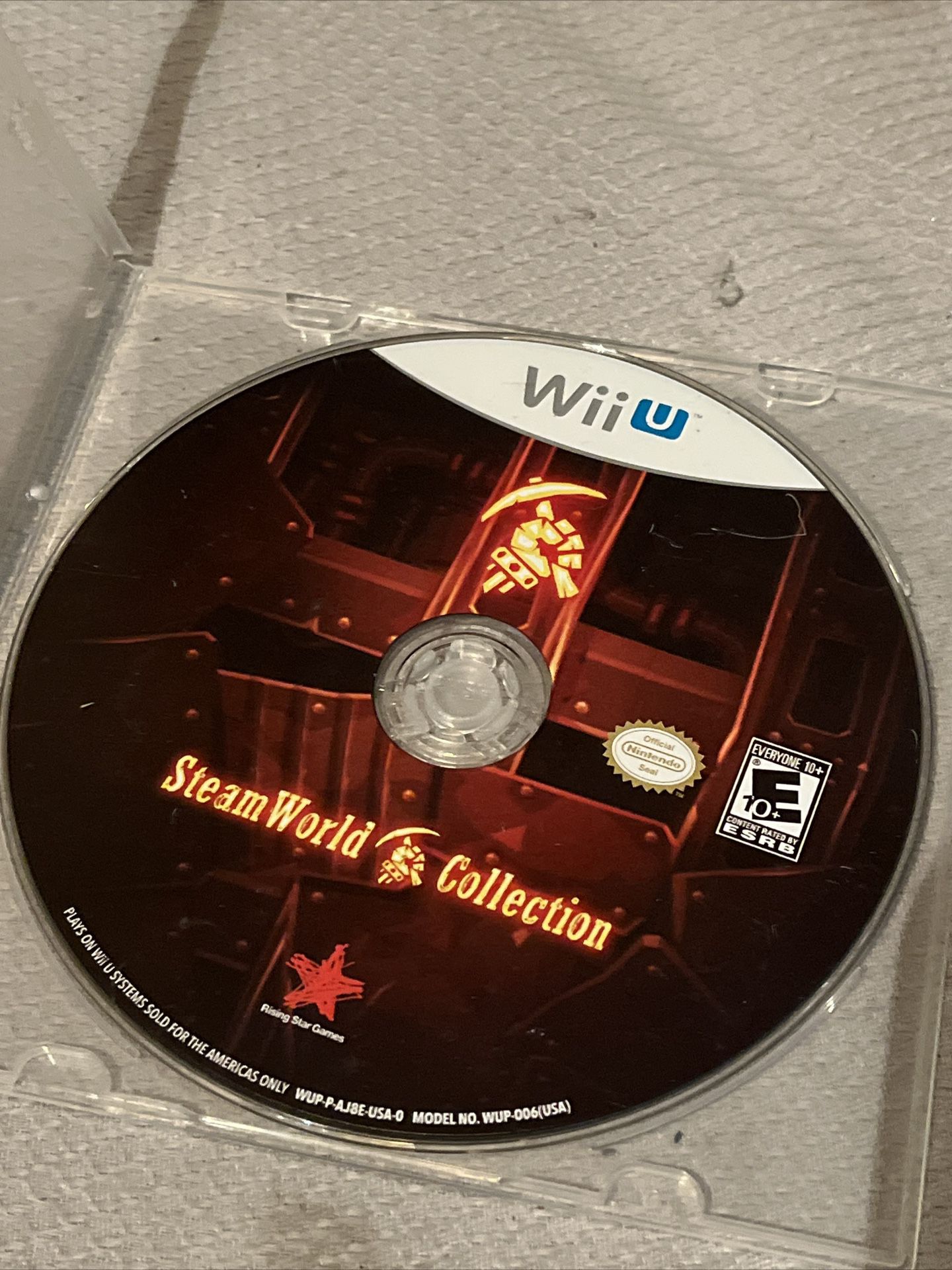 SteamWorld Collection (Nintendo Wii U, 2016) Disc Only