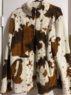 Cowprint sweater