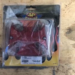 Maltese cross chopper bobber Harley brake light tail light
