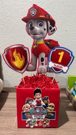 Paw Patrol Birthday Party Centerpieces