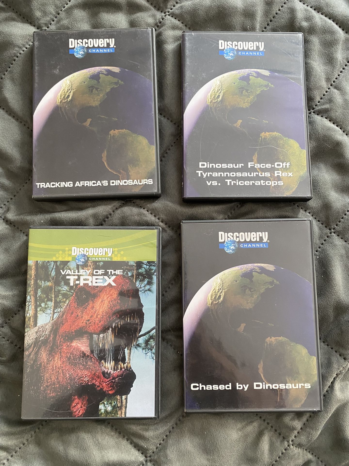 🦕Discovery Channel Dinosaur DVD’s X4