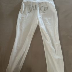 Juicy Sweatpants White