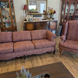 Victorian Couch and Chair