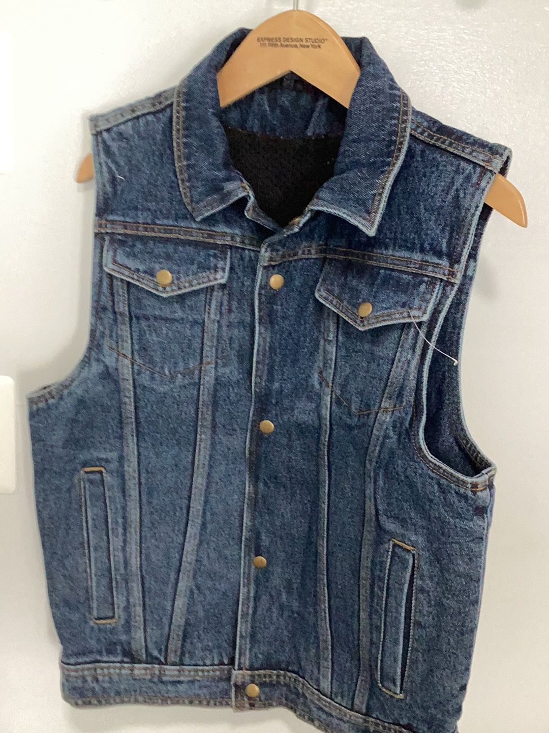 jeans vest