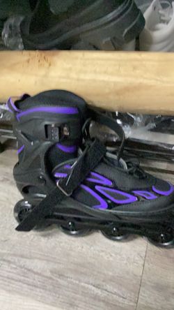 Purple and black skaters zpm sports skaters