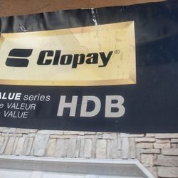 8'x7' Garage Door with everything still in the box.