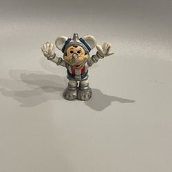 Vintage Disney Mickey Mouse Astronaut pvc figurine