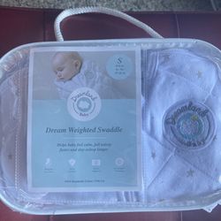 Dreamland Baby Dream Weighted Sleep Swaddle NEW With Tags