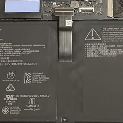 MICROSOFT SURFACE LAPTOP GO  BATTERY AHA(contact info removed)8