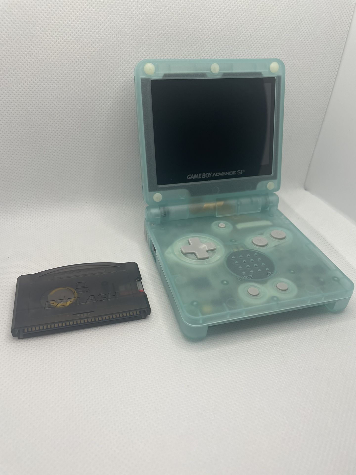 Modded GBA Gameboy Advance Sp With Everdrive Ex Flash Cartridge
