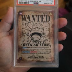 Luffy gear 5 wanted poster SP