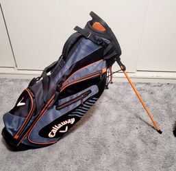 Callaway Junior Stand Golf Bag Gray/Black/Orange – Excellent Condition