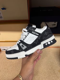 Louis Vuitton LV Trainer Sneakers Black White